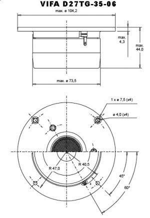 Vifa d27tg hot sale